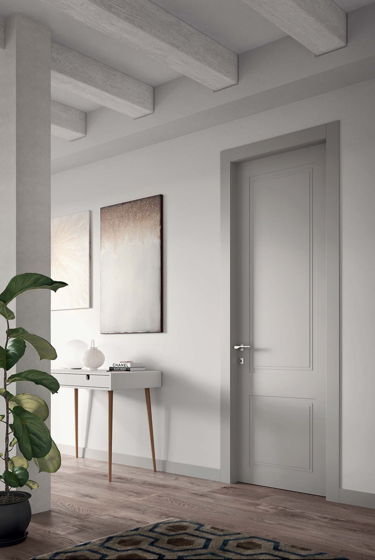 porta interna Grigio Nebbia: Regent in stile inglese