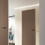 porta groovy bicolor stile cannettato