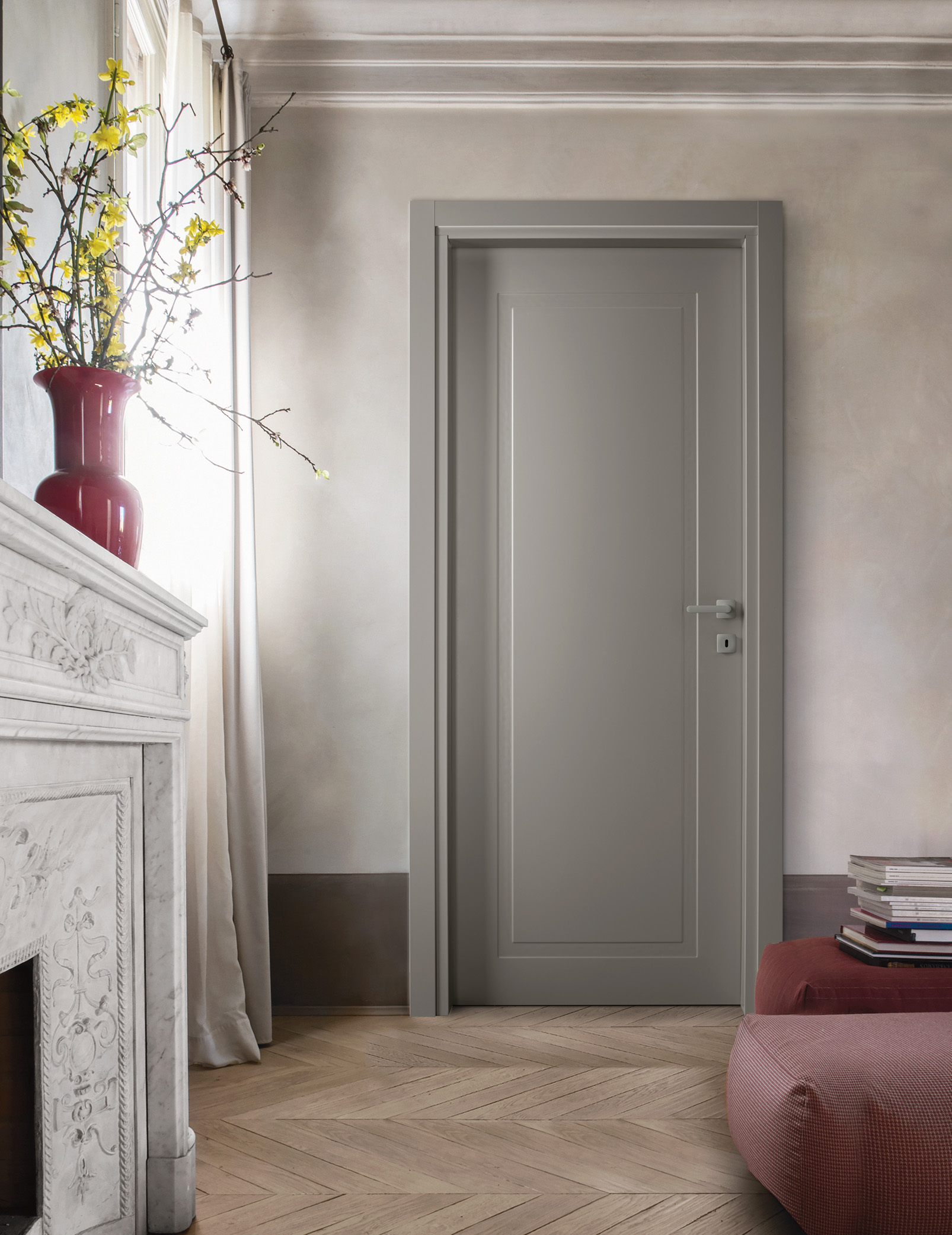 porta interna Quadria 1 grigio Aredesia