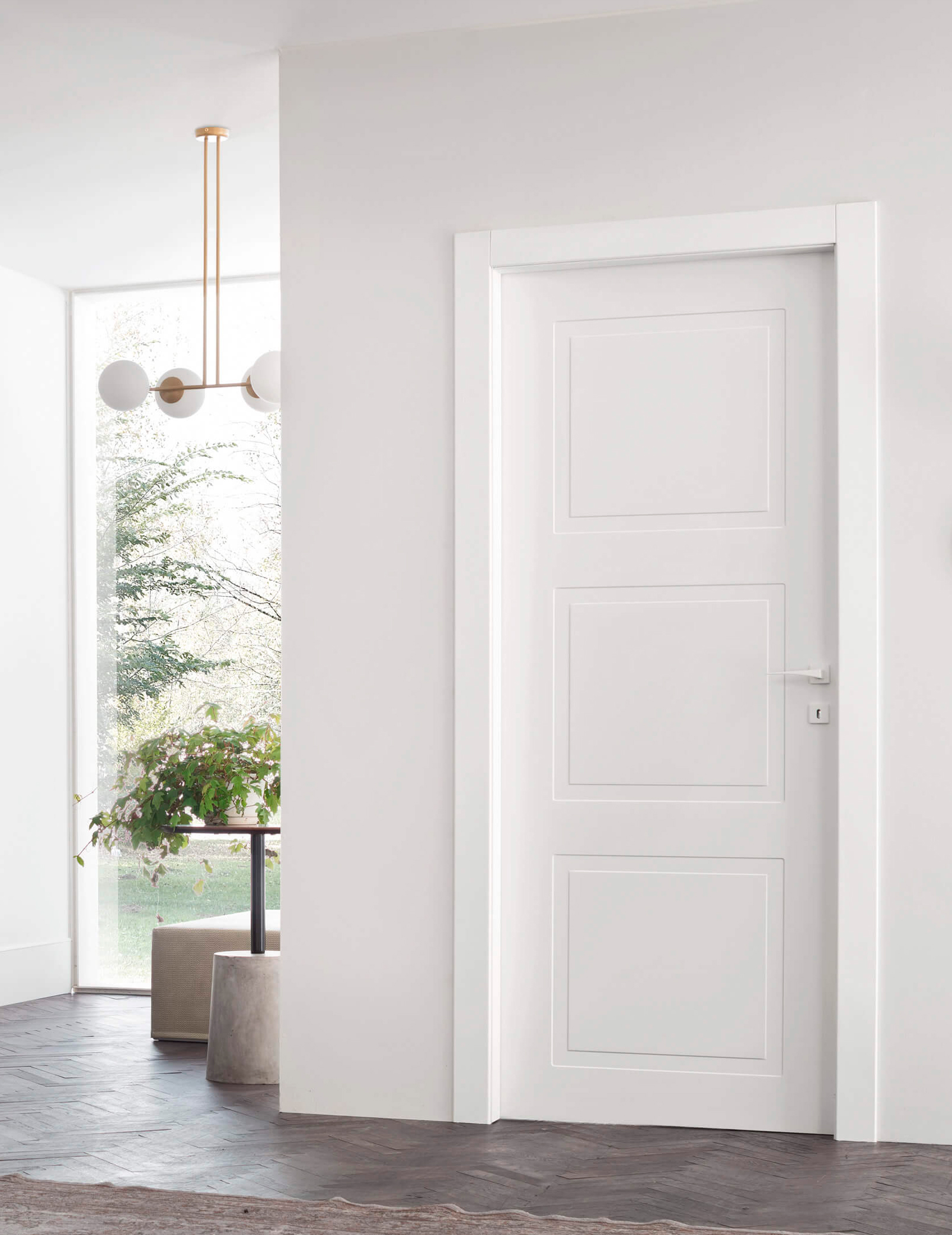 Porta Quadria 3 bianco Ice disponibile in pronta consegna